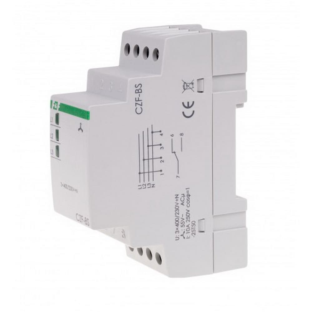 Реле напруги 3ф 16А 2S CZF-BS F&F ( CZF-BS ) Реле напруги 3ф 16А 2S CZF-BS F&F ( CZF-BS )